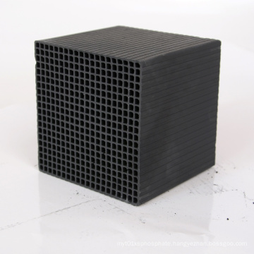 Water Purification Honeycomb Activated Carbon Cube Filter For Eco Aquarium